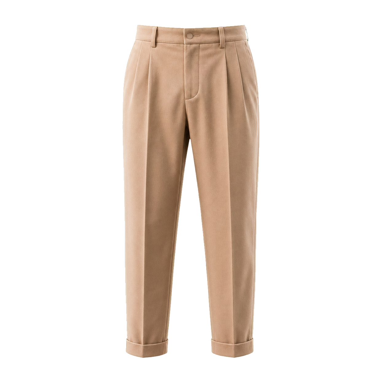 Camel trousers moving into the outfit